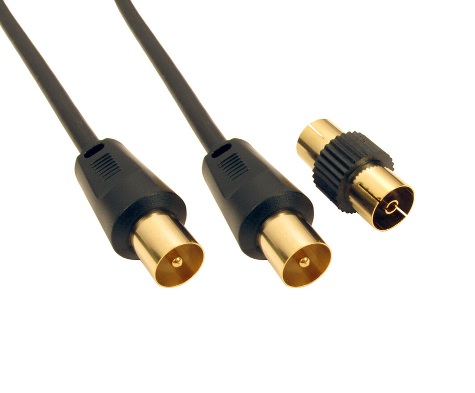 Cables Direct 2TV-05BK coaxial cable 5 m