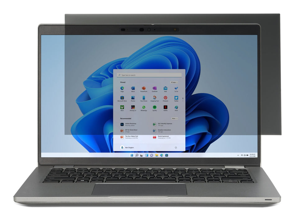 Kensington Privacy Screen Filter for 16" Laptops 16:10 - 2-Way Removable