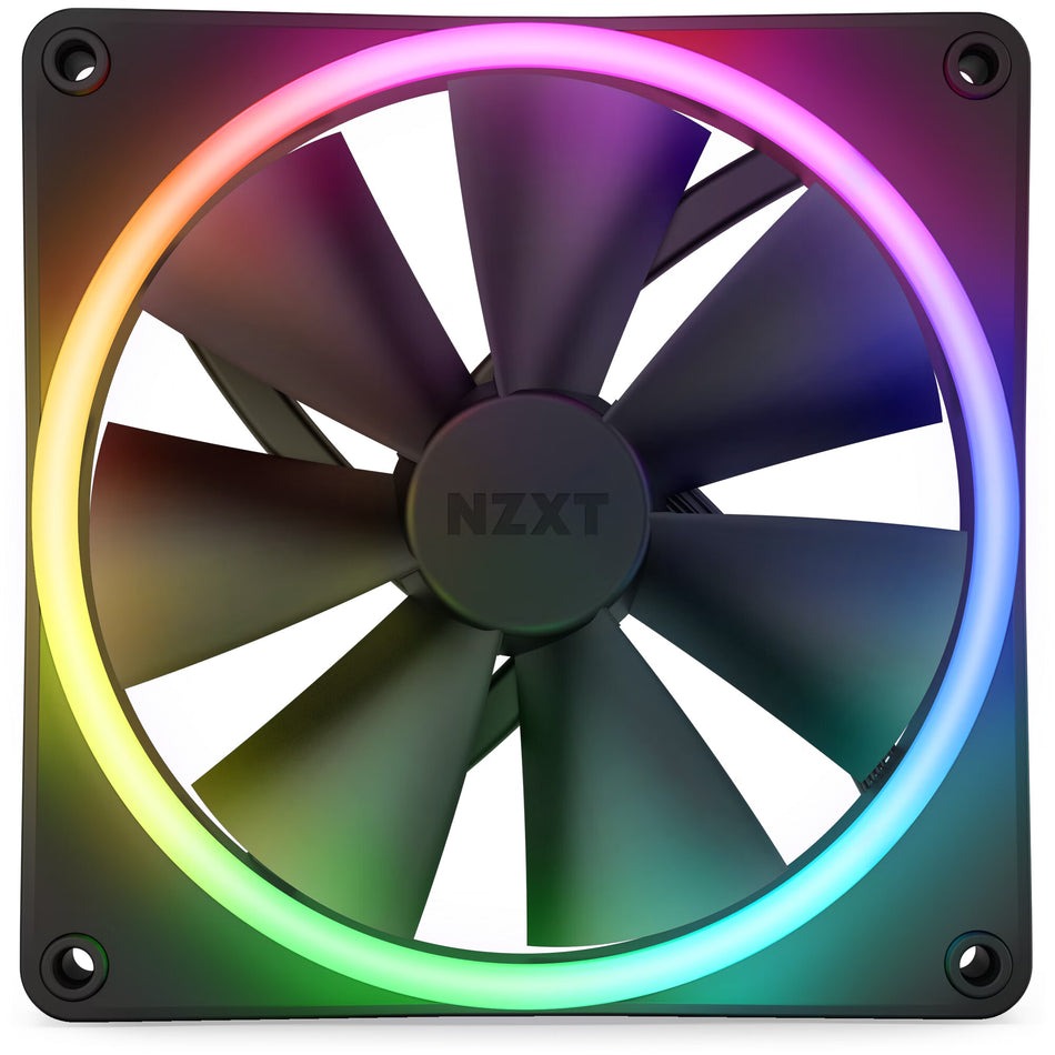 NZXT F120 RGB DUO Fan 12 cm Black 1 pc(s)