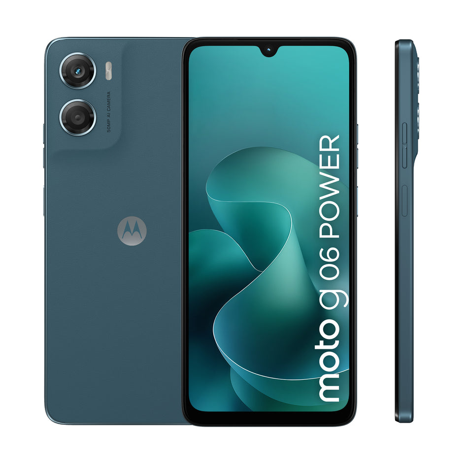 Motorola moto g06 power 17.5 cm (6.88") Dual SIM Android 15 4G USB Type-C 4 GB 64 GB 7000 mAh Blue