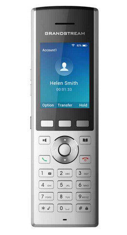 Grandstream Networks WP820 IP phone Black, Silver 2 lines LCD Wi-Fi