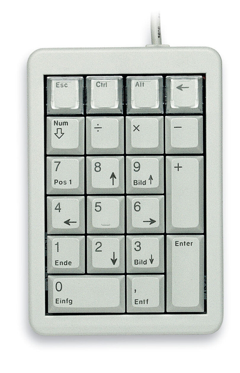 CHERRY G84-4700 KEYPAD Corded, USB, Light-Grey (UK/US)