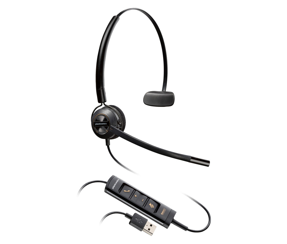 HP Poly EncorePro 545 USB-A Convertible Headset