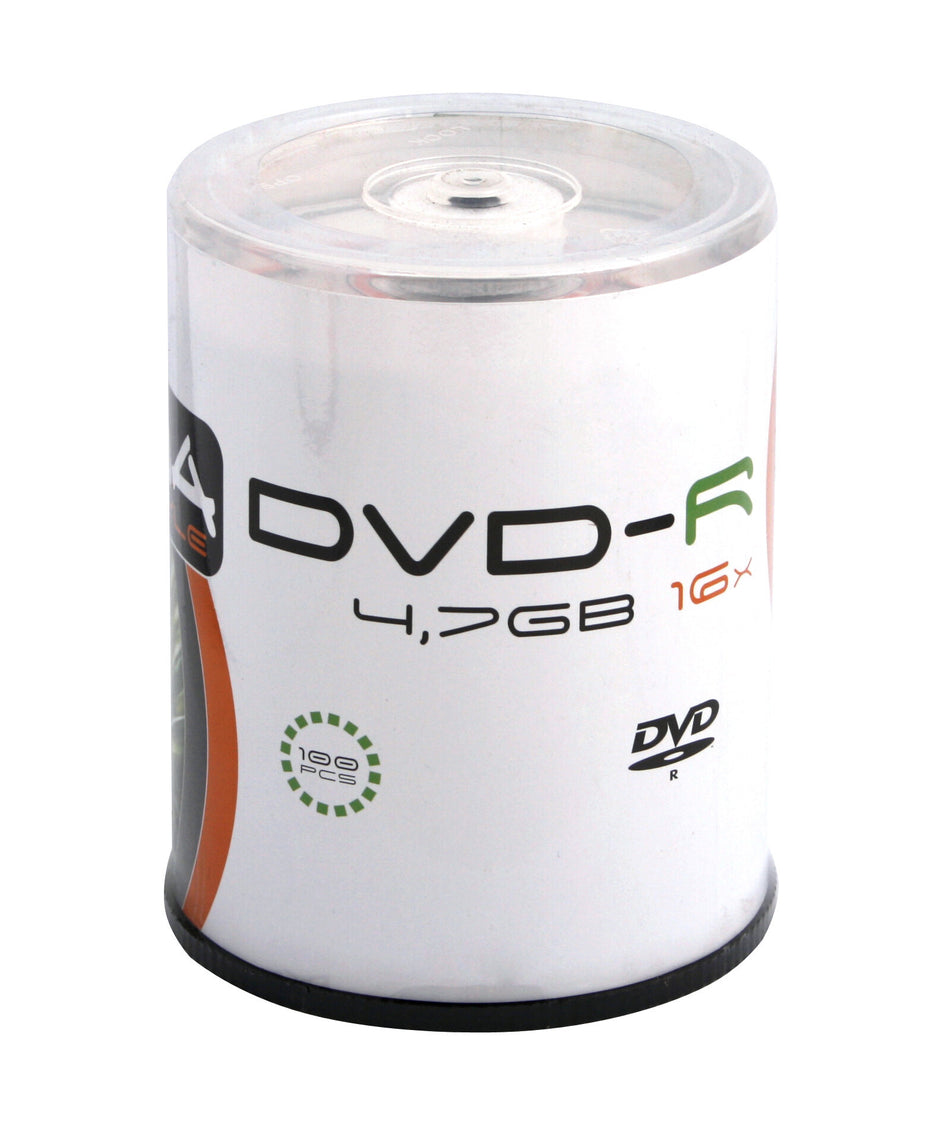 Freestyle DVD-R (x100 pack), 4.7GB, Speed 16X, Spindle, Cakebox