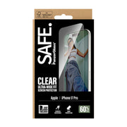 PanzerGlass SAFE. by ® Screen Protector iPhone 17 Pro | Ultra-Wide Fit w. EasyAligner Clear screen protector Apple 1 pc(s)