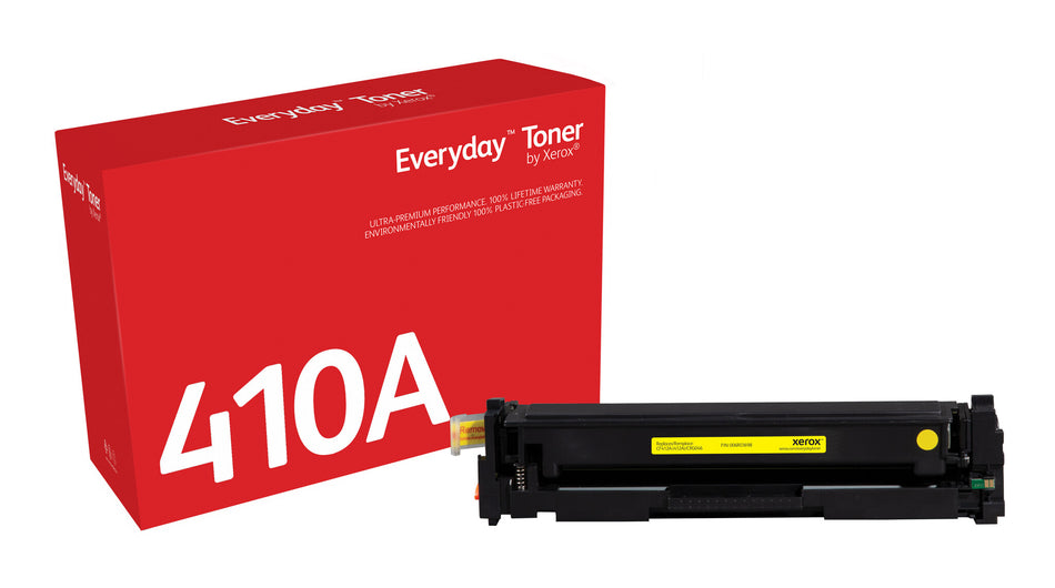 Everyday ™ Yellow Toner by Xerox compatible with HP 410A (CF412A), Standard capacity