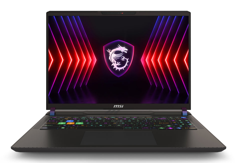 MSI Vector 16 HX A14VHG-629UK Intel® Core™ i7 i7-14650HX Laptop 40.6 cm (16") Full HD+ 16 GB DDR5-SDRAM 1 TB SSD NVIDIA GeForce RTX 4080 Wi-Fi 7 (802.11be) Windows 11 Home Black