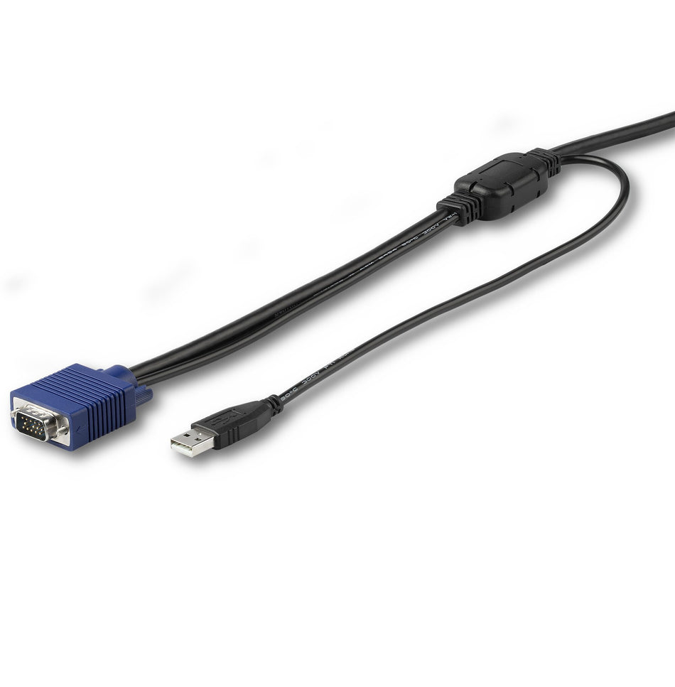 StarTech.com 15 ft. (4.6 m) USB KVM Cable for Rackmount Consoles