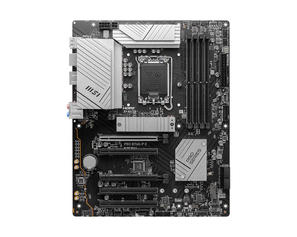 MSI PRO B760-P II motherboard Intel B760 LGA 1700 ATX