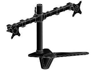 iiyama DS1002D-B1 monitor mount / stand 76.2 cm (30") Desk Black