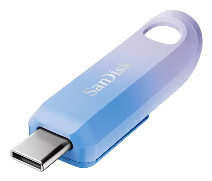 SanDisk Creator USB flash drive 512 GB USB Type-C 3.2 Gen 1 (3.1 Gen 1) Blue, Lilac