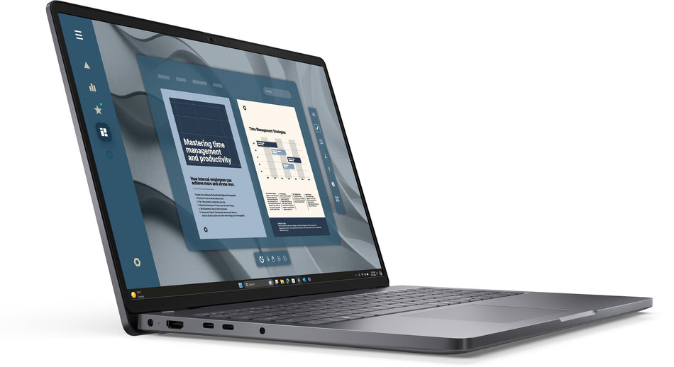 DELL Pro PC16255 AMD Ryzen™ 5 PRO 230 Laptop 40.6 cm (16") Full HD+ 16 GB DDR5-SDRAM 512 GB SSD Wi-Fi 6E (802.11ax) Windows 11 Pro UK English Black