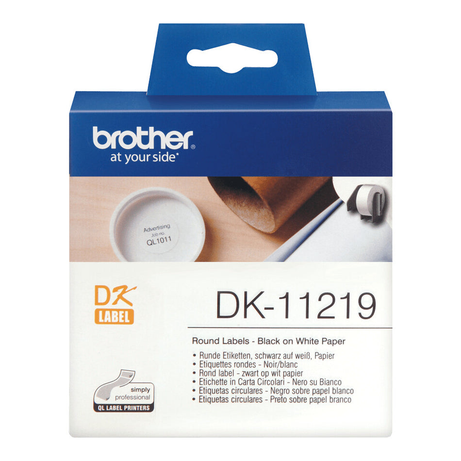 Brother DK-11219 printer label White