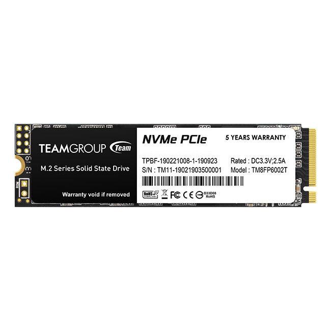 Team Group MP33 512 GB M.2 PCI Express 3.0 NVMe 3D NAND