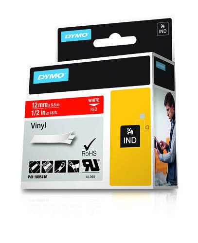 DYMO IND Vinyl Labels