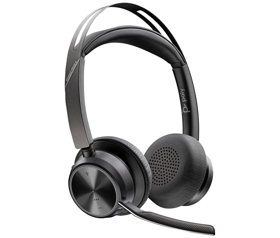 POLY Voyager Focus 2 USB-A with charge stand Headset