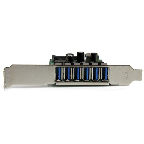 StarTech.com 7-Port PCI Express USB 3.0 Card - Standard and Low-Profile Design