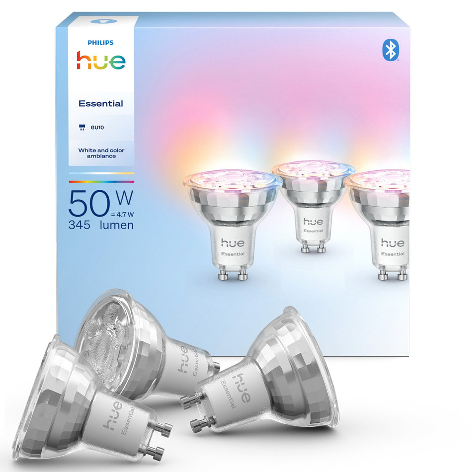 Philips Hue Essential WCA 345 GU10 3P EU