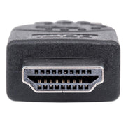Manhattan HDMI 4K@30Hz Cable with Ethernet, 5m, Suitable for ALL 1080p/HD and majority of 4K uses (check your system 4K specification to be sure), Male to Male, Black, Ultra HD 4k x 2k, Lifetime Warranty, High Speed, Equivalent to HDMIMM15HS (except 40cm