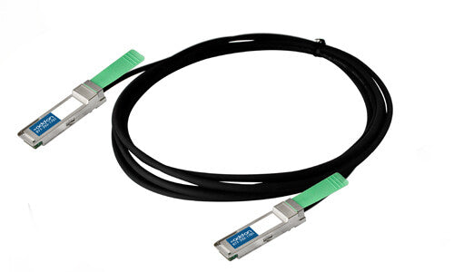 AddOn Networks 1m QSFP+ m/m InfiniBand/fibre optic cable QSFP+ Black