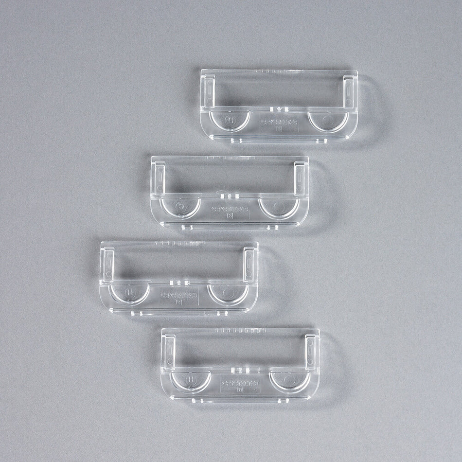 Rexel Crystalfile Crystal Tab Clear (50)