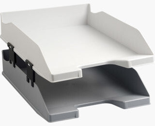 Exacompta 12714D desk tray/organizer Polystyrene Black