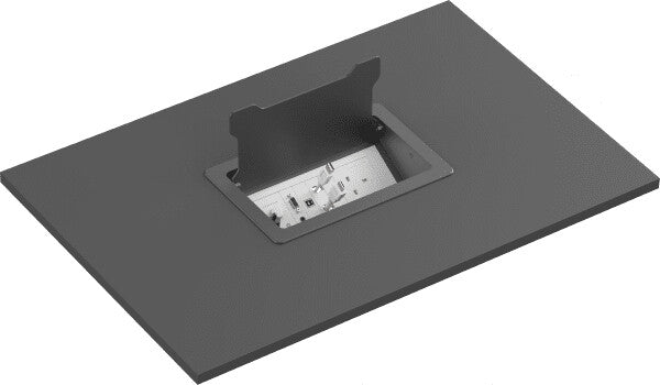 Vision TC3 SURRTB cable organizer Desk Cable box Black, White 1 pc(s)