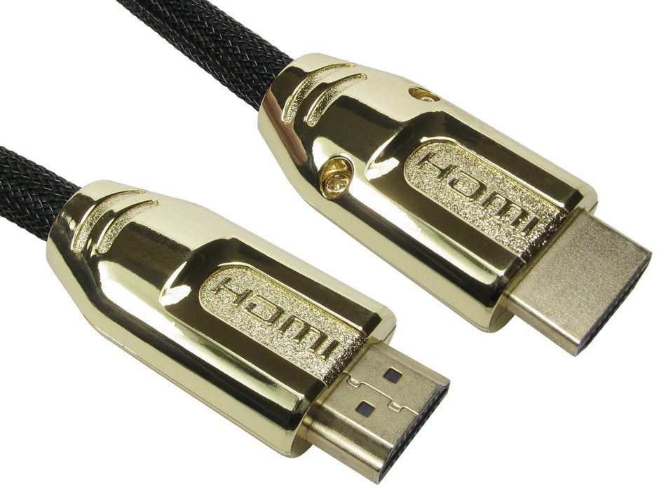 Cables Direct NL2HD42-01 HDMI cable 1 m HDMI Type A (Standard) Black, Gold