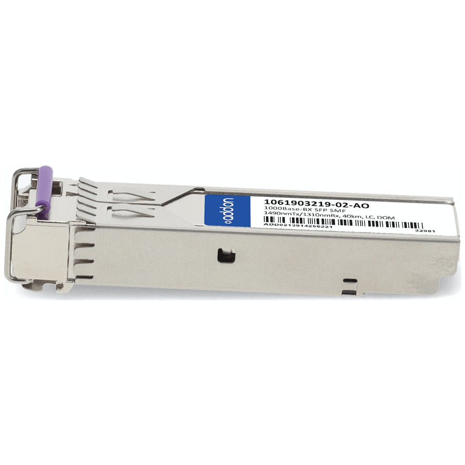 AddOn Networks 1061903219-02-AO network transceiver module Fiber optic 1000 Mbit/s SFP