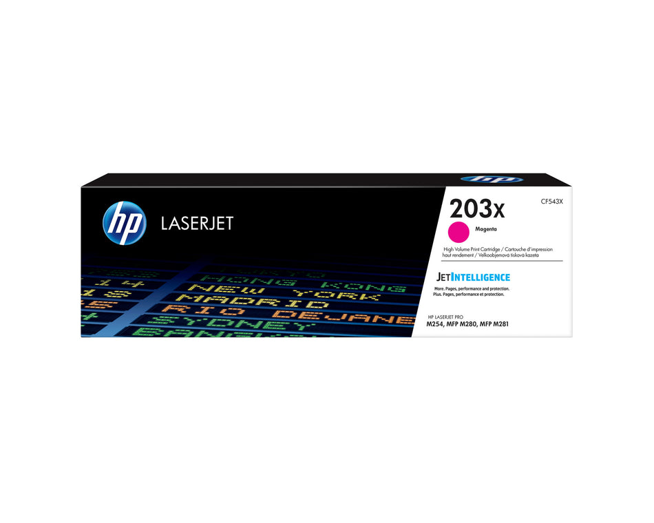 HP 203X High Yield Magenta Original LaserJet Toner Cartridge
