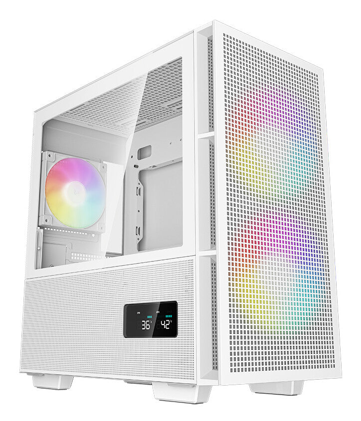 DeepCool R-CH360-WHAPE3D-G-1 computer case Micro Tower White