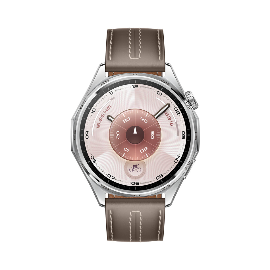 Huawei WATCH GT6 3.73 cm (1.47") AMOLED 46 mm Digital 466 x 466 pixels Touchscreen Stainless steel GPS (satellite)