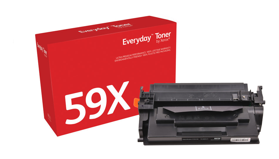 Everyday ™ Mono Toner by Xerox compatible with HP 59X (CF259X), High capacity