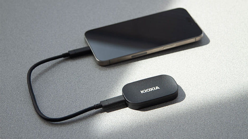 Kioxia Exceria Plus G2 2 TB USB Type-C 3.2 Gen 2 (3.1 Gen 2) Black