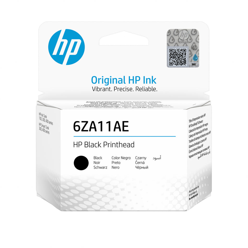 HP 6ZA11AE Black Printhead