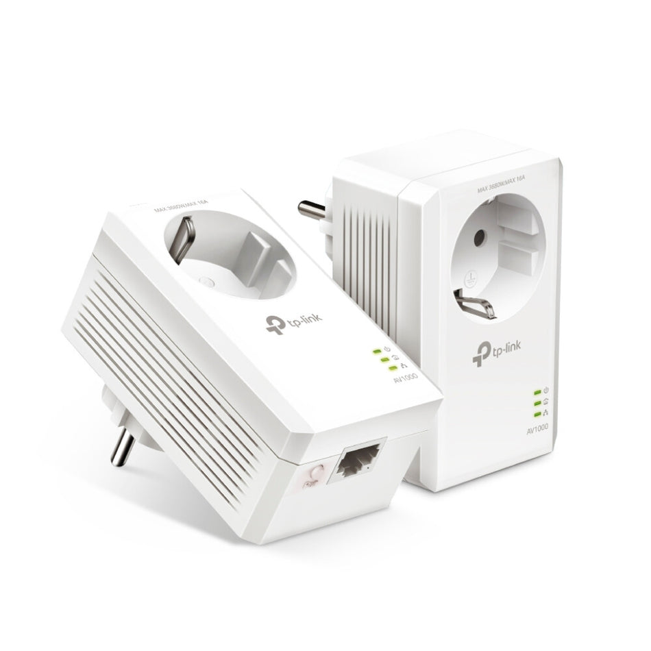 TP-Link AV1000 Gigabit Passthrough Powerline Starter Kit