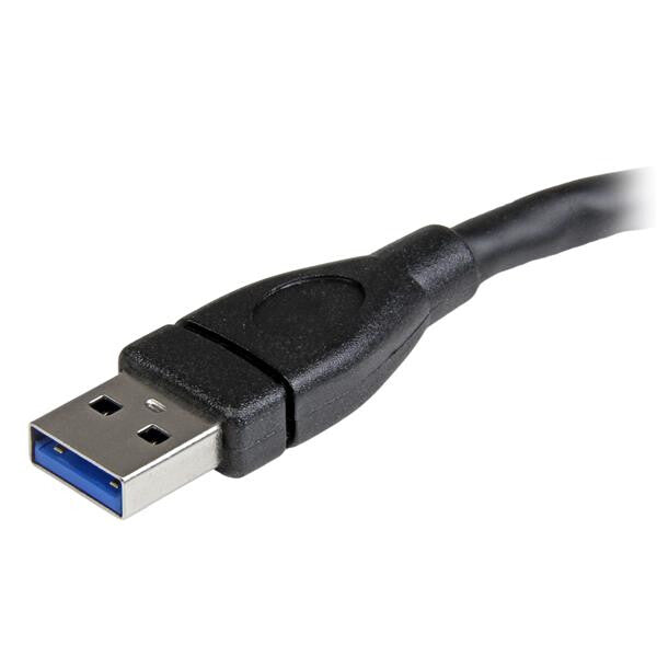 StarTech.com USB 3.0 A-to-A extension cable - 6 in, black