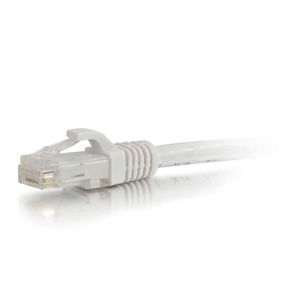 C2G 1m Cat6 Booted Unshielded (UTP) Network Patch Cable - White