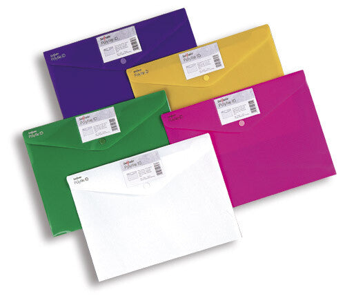 Snopake Polyfile ID - Bright Assorted, A4 Polypropylene (PP)