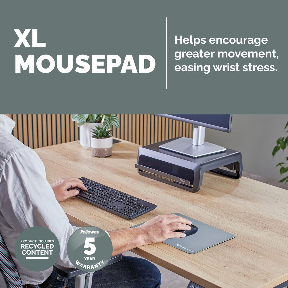 Fellowes Breyta (New) XL Mousepad Marine Blue