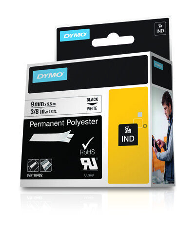 DYMO IND Permanent Polyester