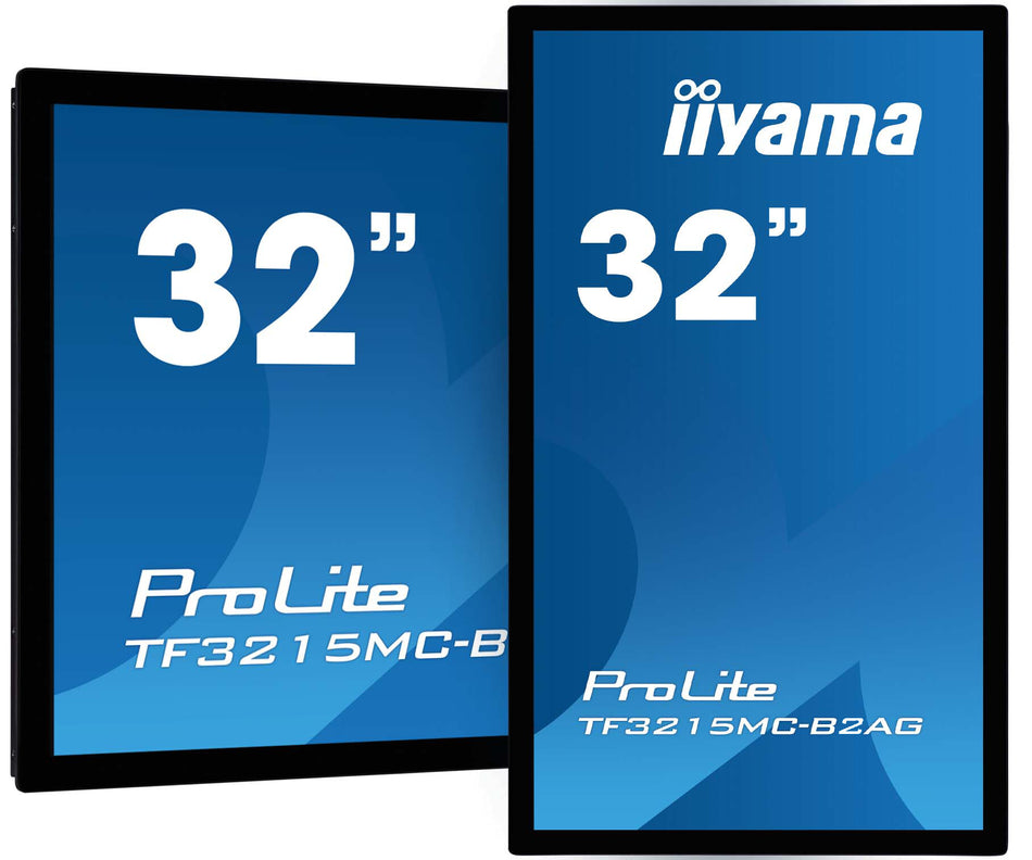 iiyama ProLite Open Frame PCAP 30-point Touch monitor with AG coating equipped with a foam seal finish for seamless integration