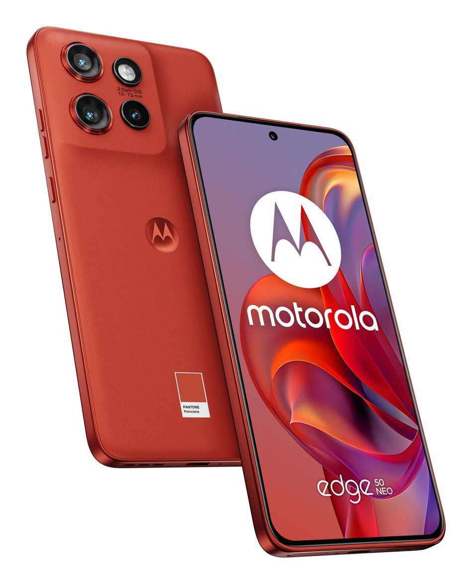 Motorola edge 50 Neo 16.1 cm (6.36") Dual SIM Android 14 5G USB Type-C 8 GB 256 GB 4310 mAh Red