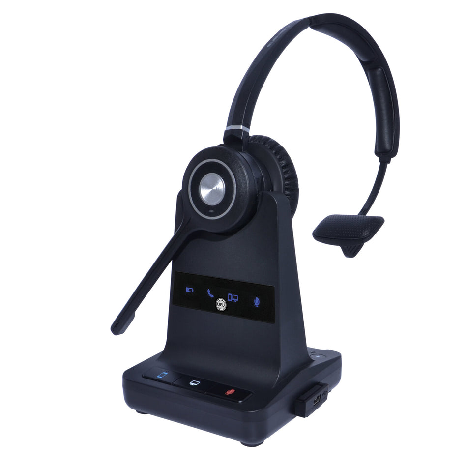 JPL JPL-Explore-USB-M Headset Wireless Head-band Office/Call center Mini-USB Charging stand Black