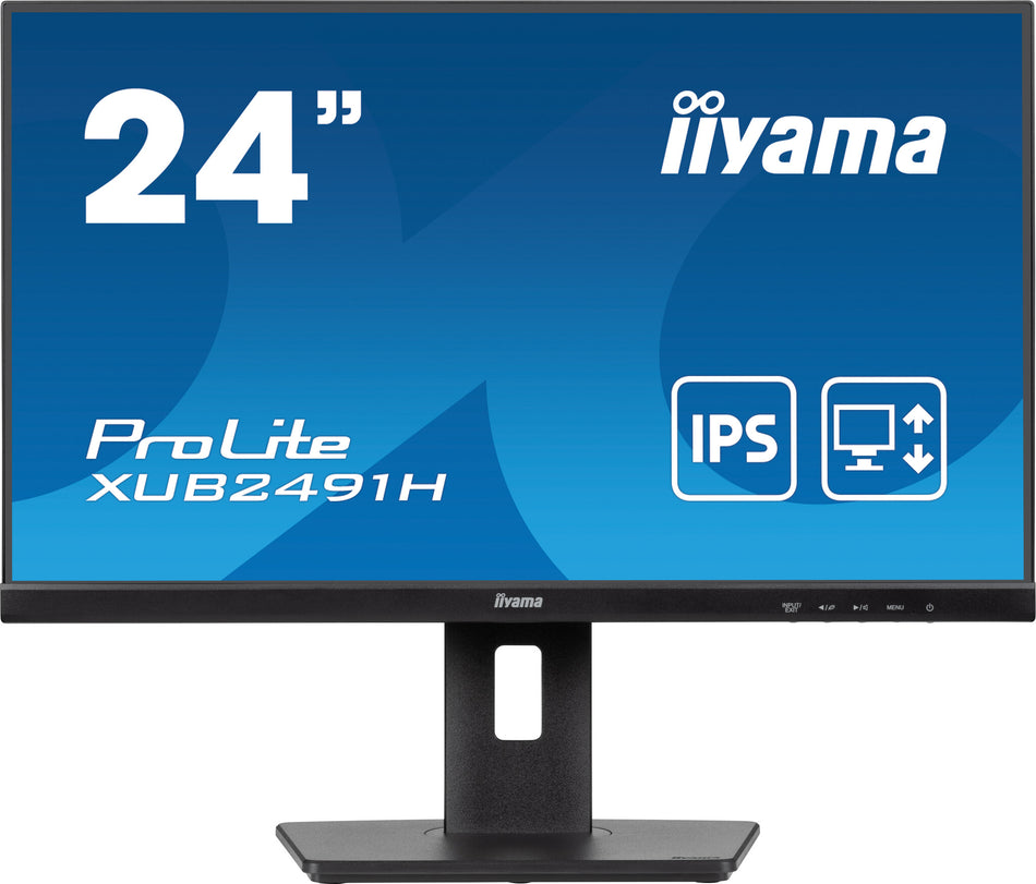 iiyama ProLite XUB2491H-B1 computer monitor 60.5 cm (23.8") 1920 x 1080 pixels Full HD LED Black