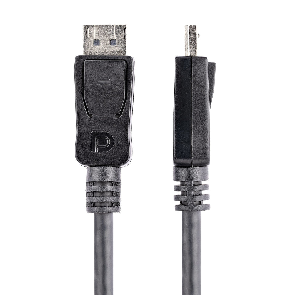 StarTech.com 6ft (2m) DisplayPort 1.2 Cable - 4K x 2K Ultra HD VESA Certified DisplayPort Cable - DP to DP Cable for Monitor - DP Video/Display Cord - Latching DP Connectors