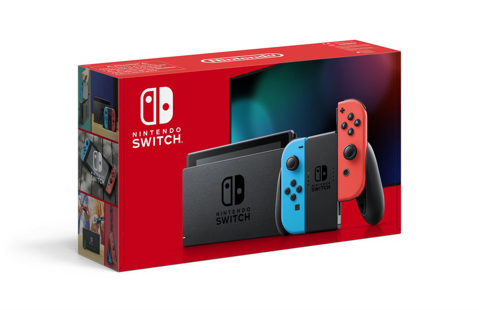 Nintendo Switch portable game console 15.8 cm (6.2") 32 GB Touchscreen Wi-Fi Blue, Grey, Red