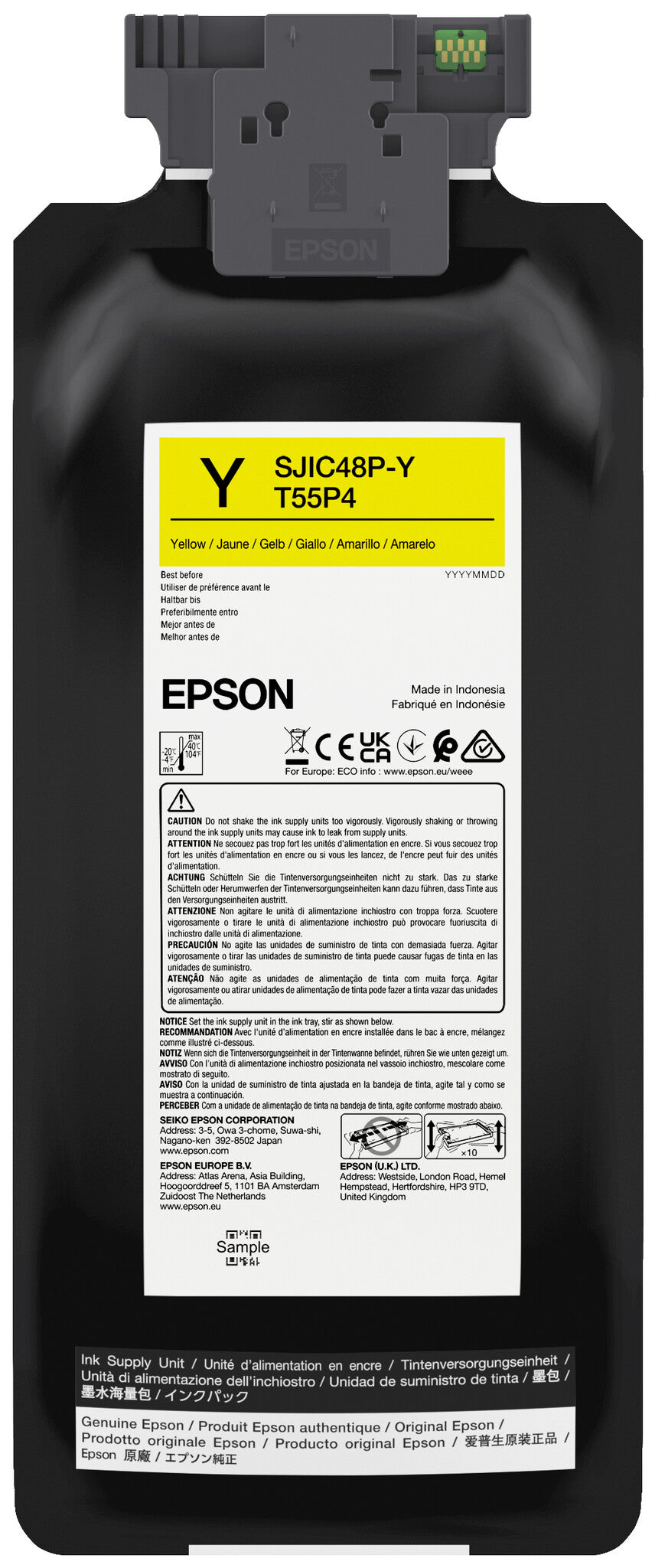 Epson SJIC48P-Y ink cartridge 1 pc(s) Original Yellow