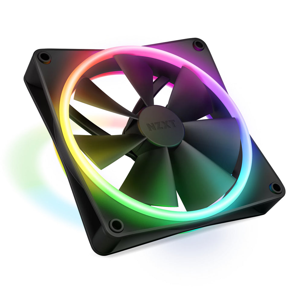 NZXT F120 RGB DUO Fan 12 cm Black 1 pc(s)