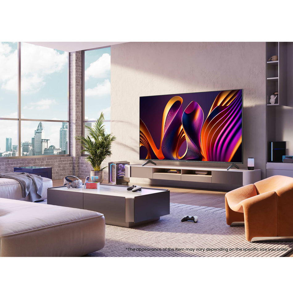 Hisense 100E77NQTUK PRO TV 2.54 m (100") 4K Ultra HD Smart TV Wi-Fi Grey 500 cd/m²